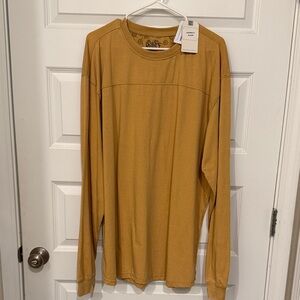 Carhartt Women's Mustard Long Sleeve Tee